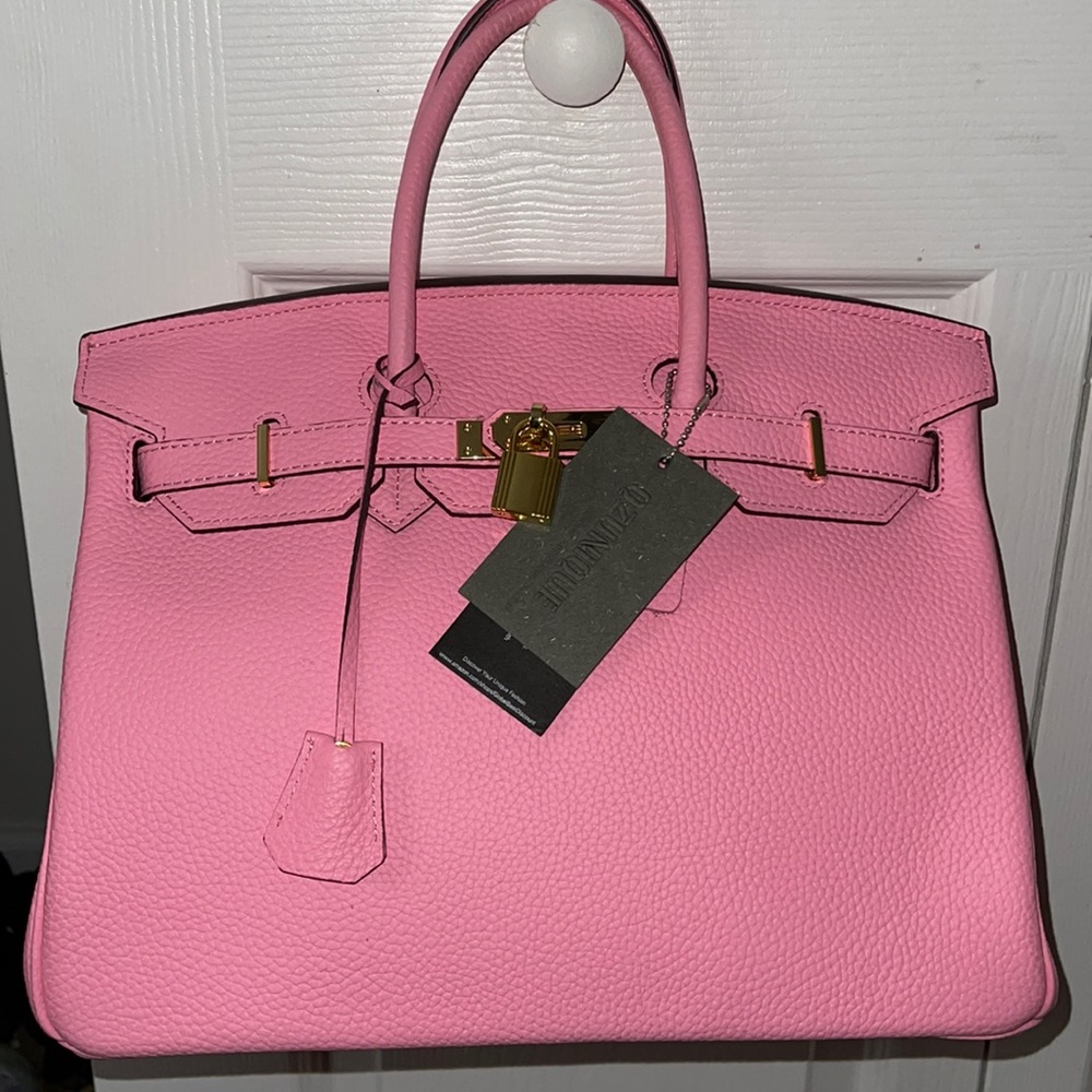 Birkin style bag